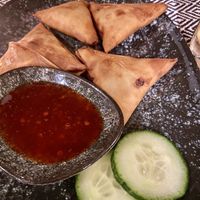 Sambusa   at Daaro  in Neu-isenburg