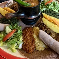 Mixed vegan dishes   at Daaro  in Neu-isenburg