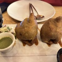 Samosas  at Delhi6 in Panajachel
