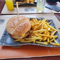 This is the vegan tango burger at Home Burger in Kos