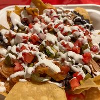 Barbacoa Nachos  at Tacotarian in San Diego