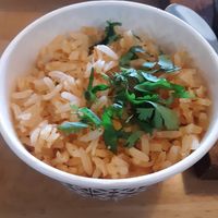 Spanish Rice at Tacotarian in San Diego