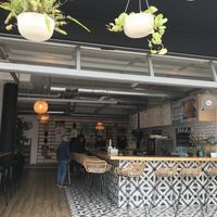 Lots of seating, and that’s just at the bar!  at Tacotarian in San Diego