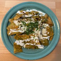chilaquiles  at Tacotarian in San Diego