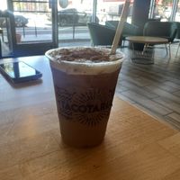 Horchata iced coffeee  at Tacotarian in San Diego