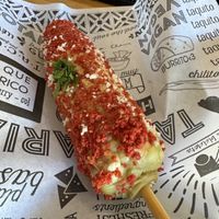 Takis Elote  at Tacotarian in San Diego