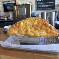 Giant Taco  at Tacotarian in San Diego