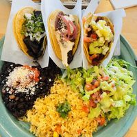 Taco platter!  at Tacotarian in San Diego