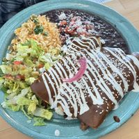 Enchiladas de Mole  at Tacotarian in San Diego