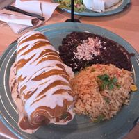 WET chimichanga at Tacotarian in San Diego