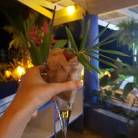 Vegan icecream (cappuccino) at Cabinas La Parcela in Dominical