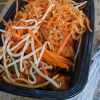 Vegan pad Thai at White Elephant in Anaheim