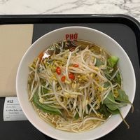 Vegan Pho  at Pho Nom in Melbourne