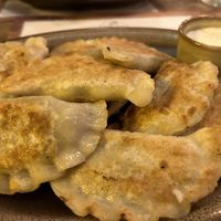 Pierogi grzybami  at Stary Młyn in Wroclaw