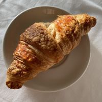 Raspberry croissant from Cornish Bakery, Keswick  at The Cornish Bakery in Keswick