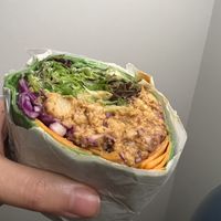 Buffalo wrap  at Plant Based Paradise - Kaimuki in Honolulu