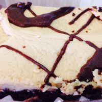 Gluten free peanut butter chocolate cake at Sweet and Natural in Mount Rainier