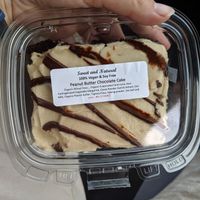 PB and chocolate cake at Sweet and Natural in Mount Rainier