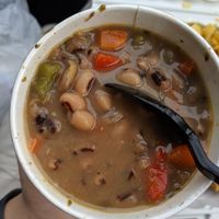 This was one side of beans, very good size for just a side! at Sweet and Natural in Mount Rainier