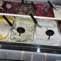 Vegan ice creams   at Gelateria I Nonni in Rovinj