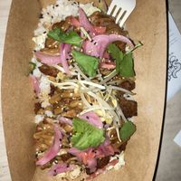 Chicken run  at Smok Mok - Food Stall in Madrid