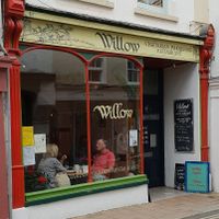 Exterior at Willow Vegetarian Garden Restaurant in Totnes