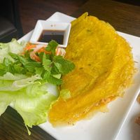 Crispy pancake  at Sen Viet Vegan in Edinburgh