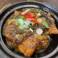 Ha noi caramel and banana  at Non Viet Vegan in Edinburgh