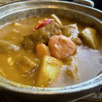 Tofu coconut curry   at Non Viet Vegan in Edinburgh