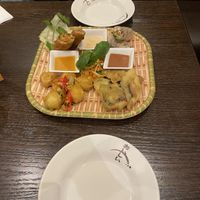 Sharing platter  at Non Viet Vegan in Edinburgh