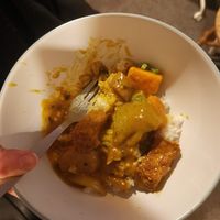 Curry at Non Viet Vegan in Edinburgh