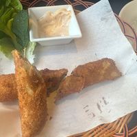 Crispy spring rolls at Non Viet Vegan in Edinburgh