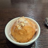 Fried ice cream at Sen Viet Vegan in Edinburgh