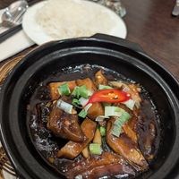 Caramel and banana at Sen Viet Vegan in Edinburgh