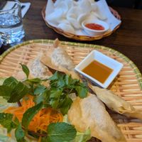 The new "crispy pancake" - ask for the old one!! at Sen Viet Vegan in Edinburgh