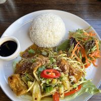 Lemongrass tofu   at Sen Viet Vegan in Edinburgh