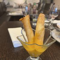 Mango dessert   at Sen Viet Vegan in Edinburgh