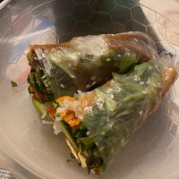 Summer roll at Non Viet Vegan in Edinburgh