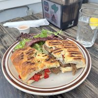   at Roscoe's Pizzeria in Takoma Park