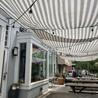   at Roscoe's Pizzeria in Takoma Park