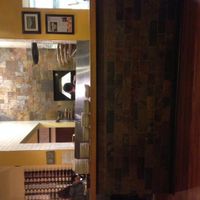 Pizza oven at Roscoe's Pizzeria in Takoma Park