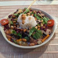 Vegan Feijoada at Coisas da Lena in Coimbra