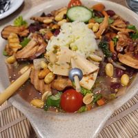 Vegan feijoada at Coisas da Lena in Coimbra