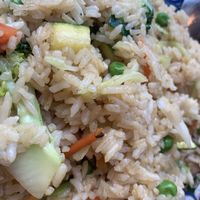 Vegetable Fried Rice made vegan   at Family Garden in Richland