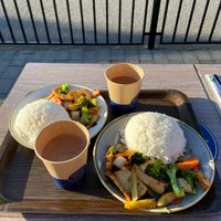 Vegan plate 💚 at ChopChop in Lund