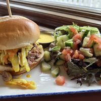   at Kingston Kitchen at the Village Inn in Mackinac Island