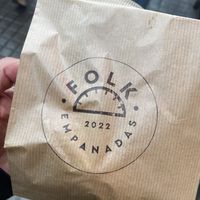 Take away  at Folk Empanadas in Barcelona