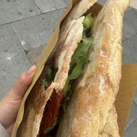 Viola sandwich (vegan)  at I' Bacaro de' Bischeri in Venice