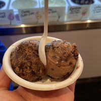 Texas sheet cake - standard cup   at Jeni's Ice Creams in Durham