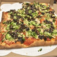 Vegan mushroom broccoli Sicilian   at Red Volpe Pizzeria Ristorante in Bethpage